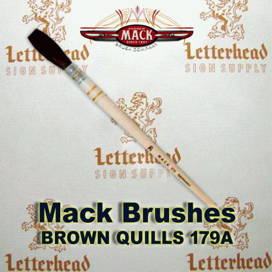 Lettering Quill Brown Squirrel Series 179 Size 20