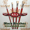 Fitch Lettering brushes series 4042