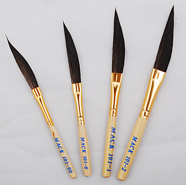 series 101-Mach One Sword Pinstriping Brushes