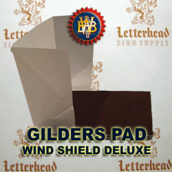 Gilders Pad with Wind Screen - English