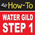 Water Gilding Step By Step Part 1