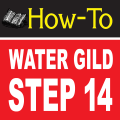 Water Gilding Step By Step Part 14