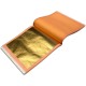 Gold-Leaf-23.5kt Dukaten-Orange Patent-Book