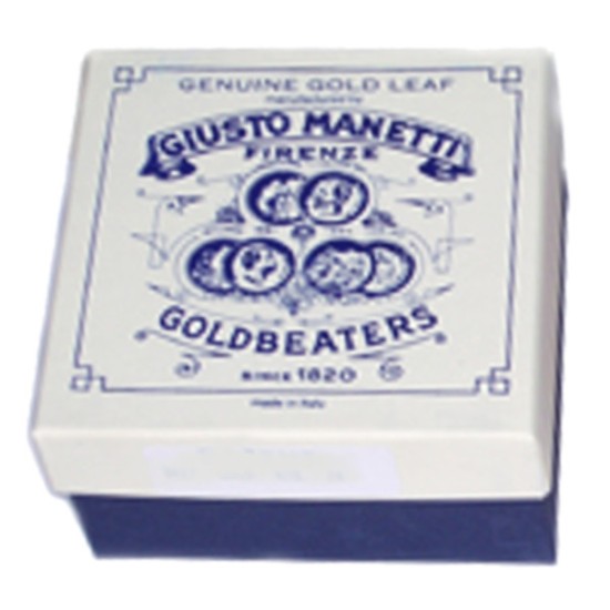 Manetti 19kt-Caplain Gold-Leaf Patent-Book