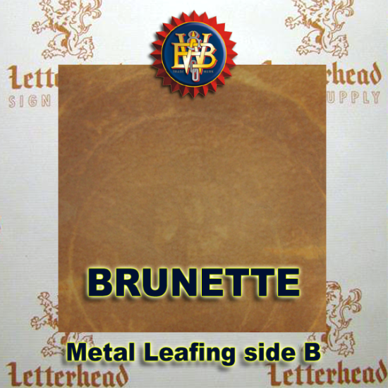 Variegated Metal Leaf-Brunette 20 Book Pack