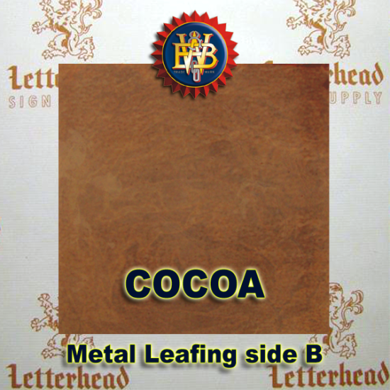 Variegated Metal Leaf-Cocoa book