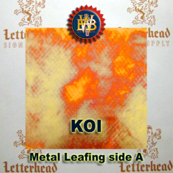 Variegated Metal Leaf-Koi Red 20 Book Pack