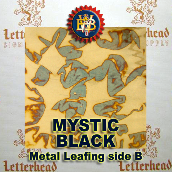 Variegated Metal Leaf-Mystic Black book
