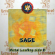 Variegated Metal Leaf-Sage 20 book Pack