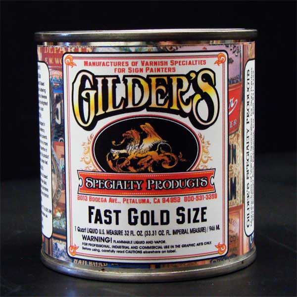 Gold Size adhesives types list